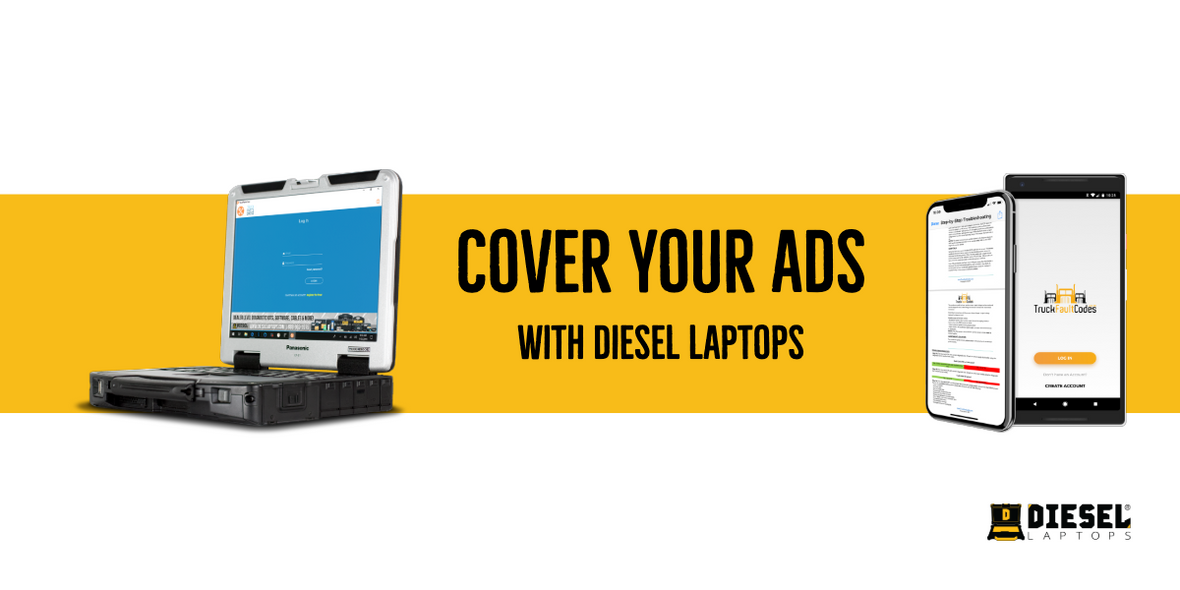 Cover Your Ads with Diesel Laptops