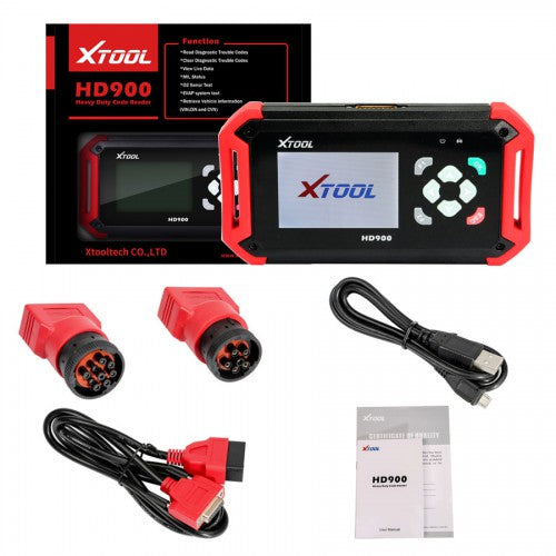 XTOOL HD900 Heavy Duty Truck Code Reader Diesel Laptops