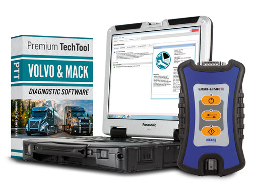 Mack & Volvo Premium Tech Tool Diesel Diagnostic Laptop Kit