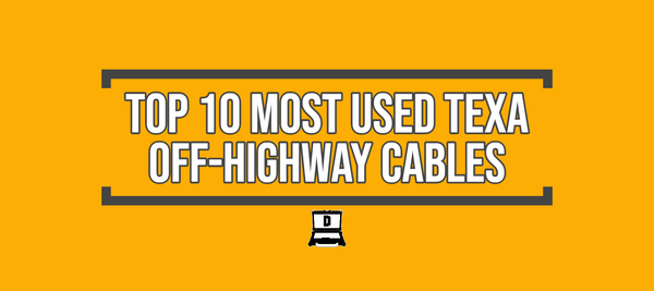 Top 10 Most Used TEXA Off-Highway Cables