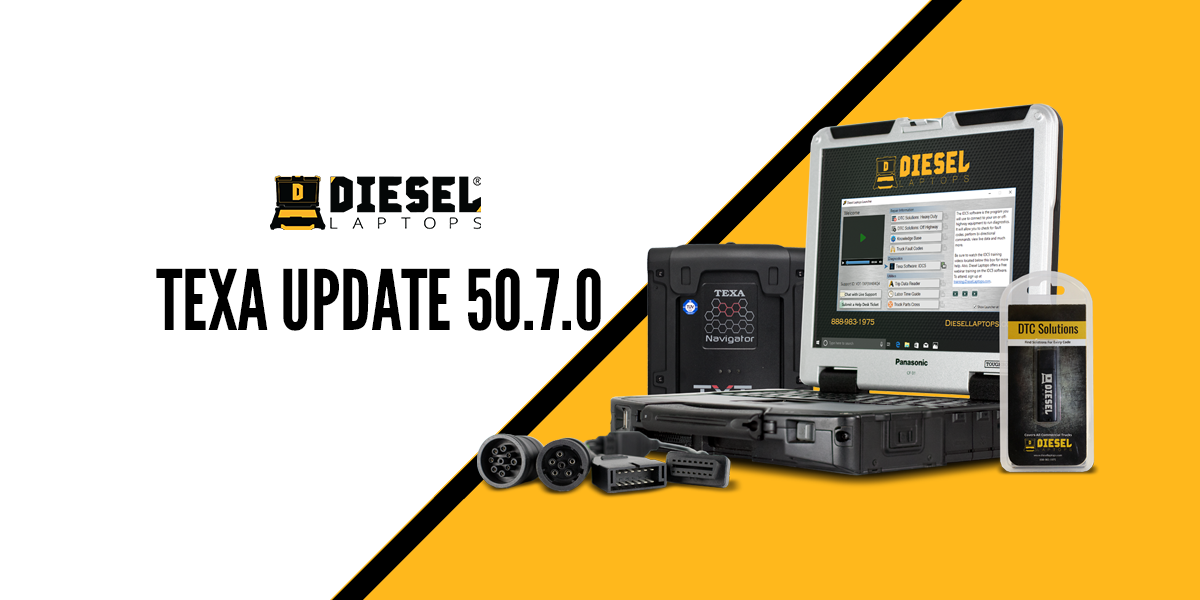 Diesel Laptops - TEXA Truck IDC5 Update 50.7.0