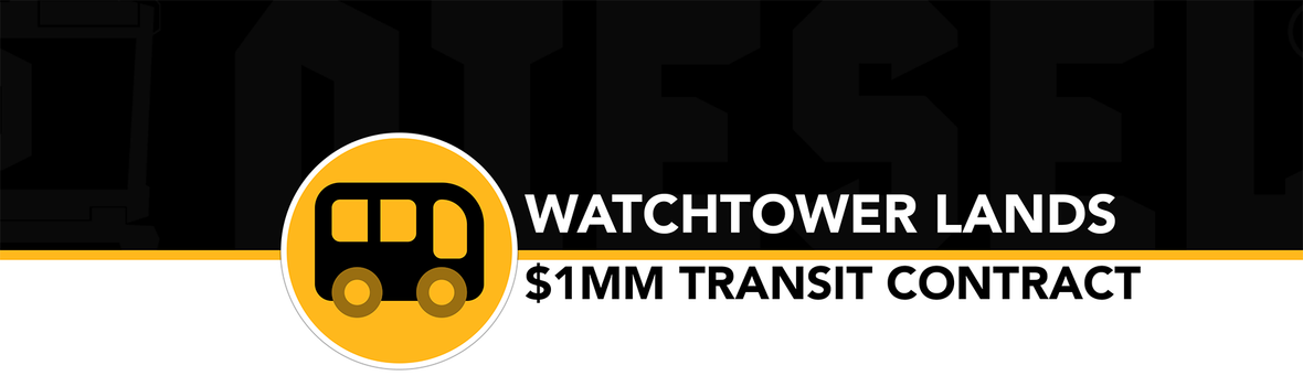 WatchTower Lands $1M Transit Contract to Keep Buses on the Road