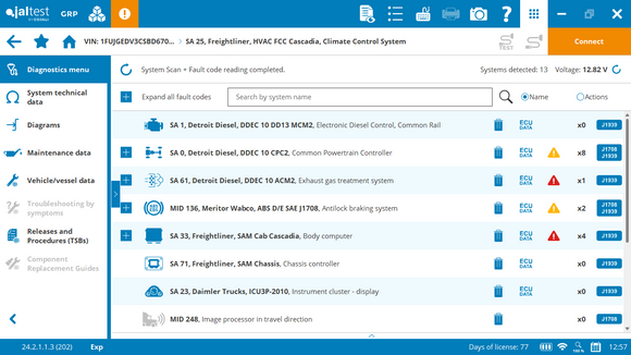 Cojali Jaltest Heavy and Medium Truck Diagnostic Laptop Tool