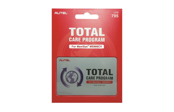 Autel MS906CV Total Care Program 1-Year Subscription for MaxiSYS MS906CV