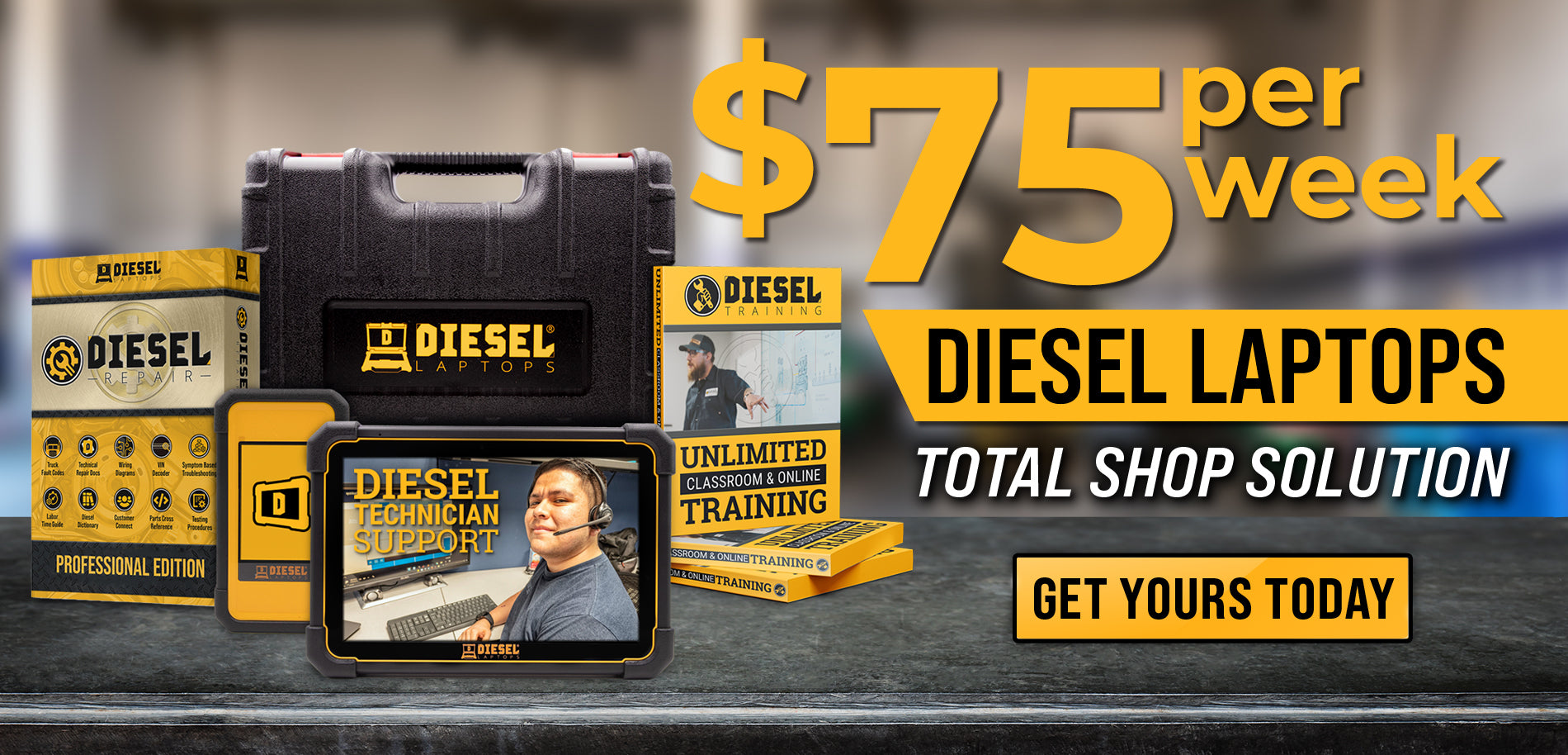 Diesel Diagnostics Software for Commercial Trucks | Diesel Laptops