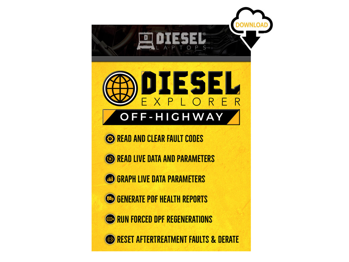 Diesel Dx Class Diesel Explorer (DXP) Off-Highway - Perform Regens, Clear Fault Codes ...