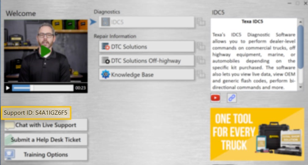 Screenshot of Desktop Launcher