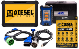 Diesel Laptops Universal Truck Diagnostic Kit with Rugged Tablet