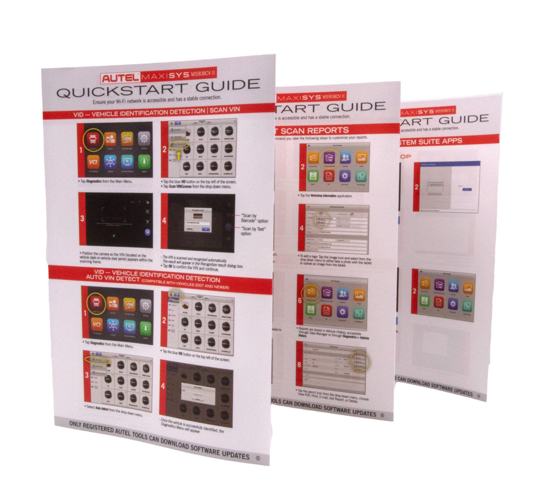 Autel MaxiSys MS908CVII Commercial Vehicle Diagnostics and Service