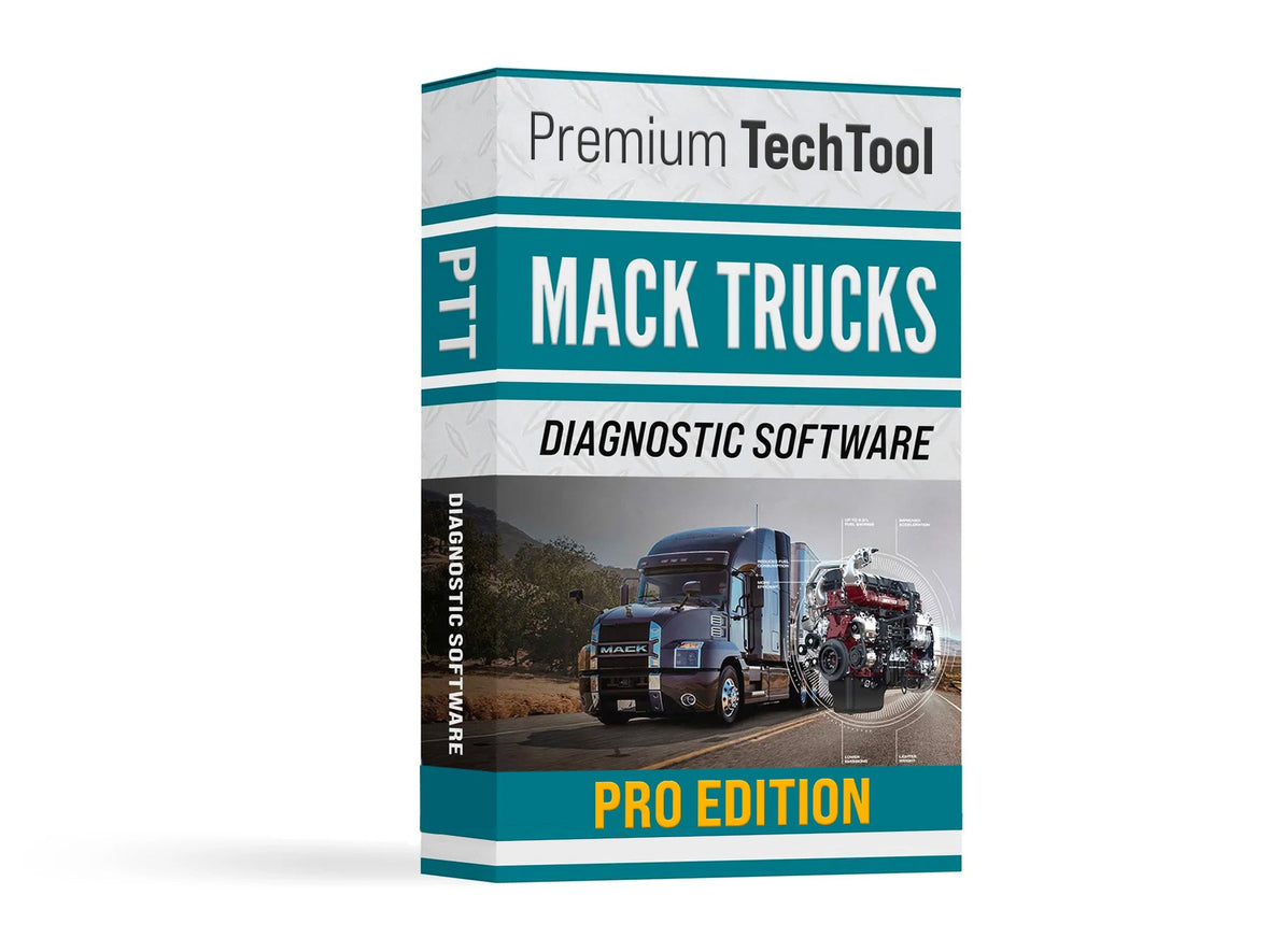 Premium Tech Tool (MACK) PRO PTT Diagnostic Software | Diesel Laptops