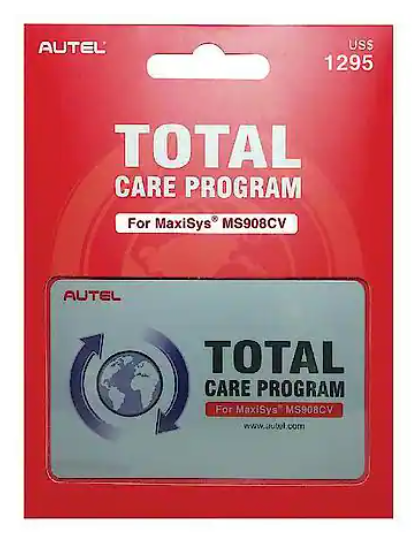 Autel Total Care Program (TCP) 1-Year Subscription for MaxiSYS MS908CV