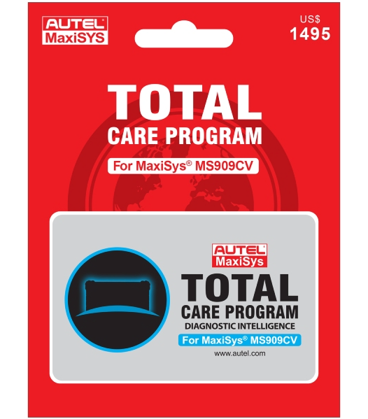 Autel Total Care Program (TCP) 1-Year Subscription for MaxiSYS MS909CV