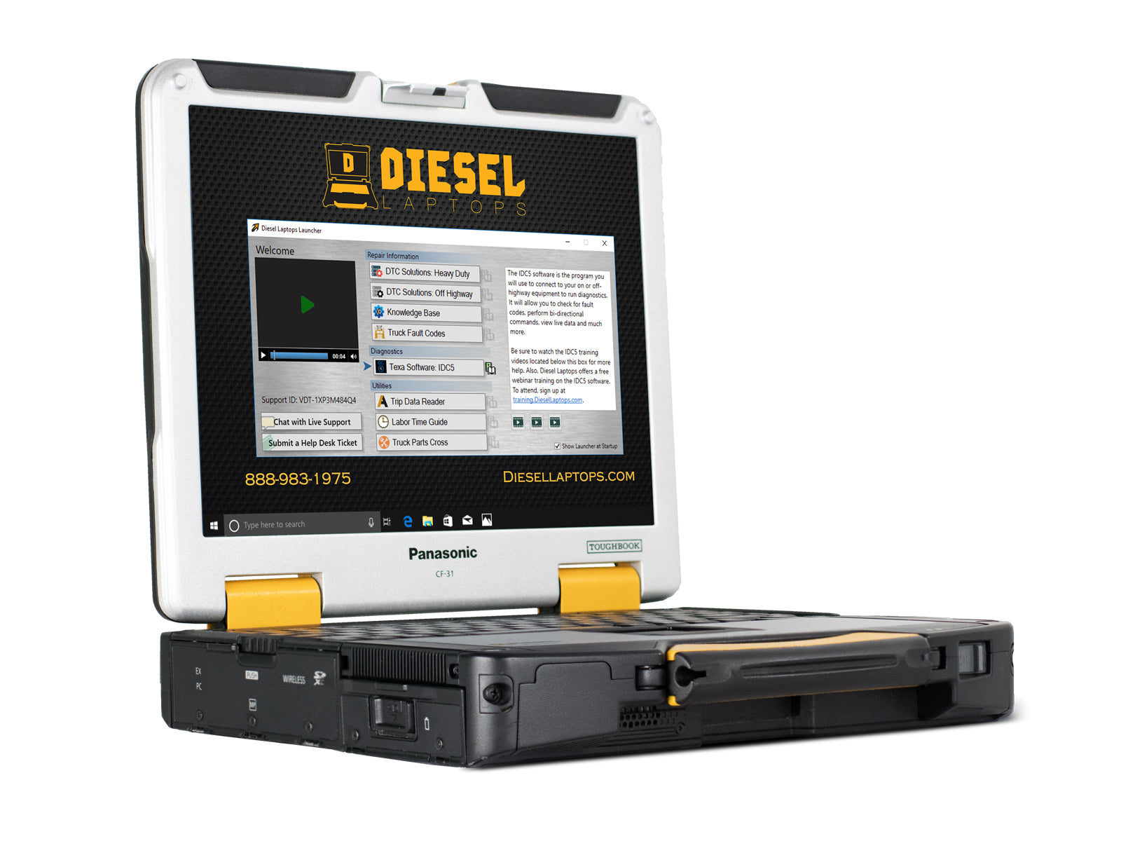 TEXA Construction & Off Highway Diagnostic Bundle | Diesel Laptops