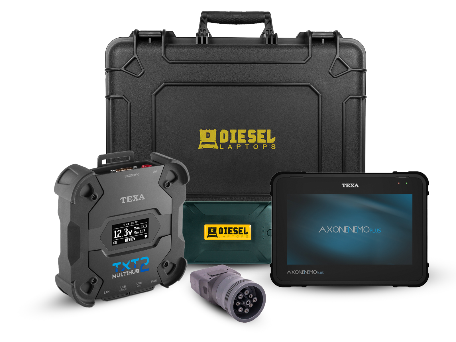 TEXA Truck and Off Highway Diagnostic Bundle with Axone Nemo Plus