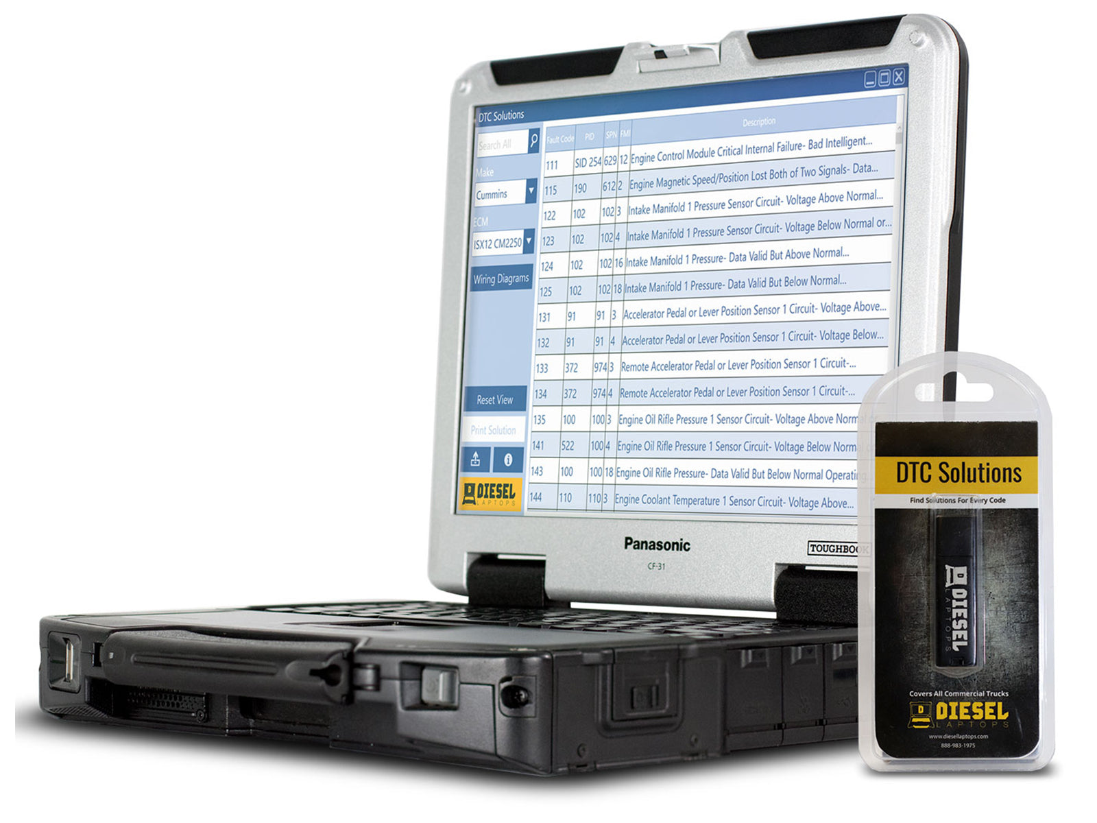 TEXA Dealer Level Truck Diagnostic Bundle | Diesel Laptops