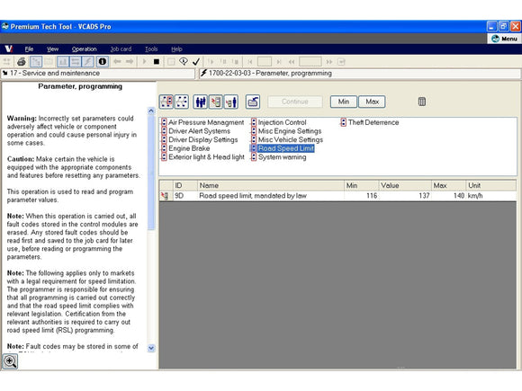 Premium Tech Tool (Volvo) PRO PTT Diagnostic Software