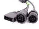 TEXA Truck American 6 Pin, 9 Pin and OBD Cable-2