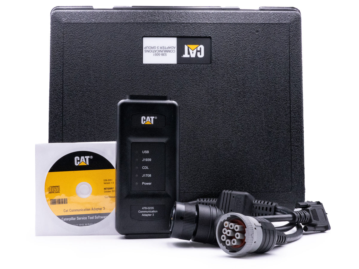 CAT Comm III Caterpillar Communiucation Adapter 466-6258 4666258 ...