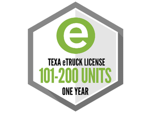 TEXA eTruck Software License for 101-200 Units