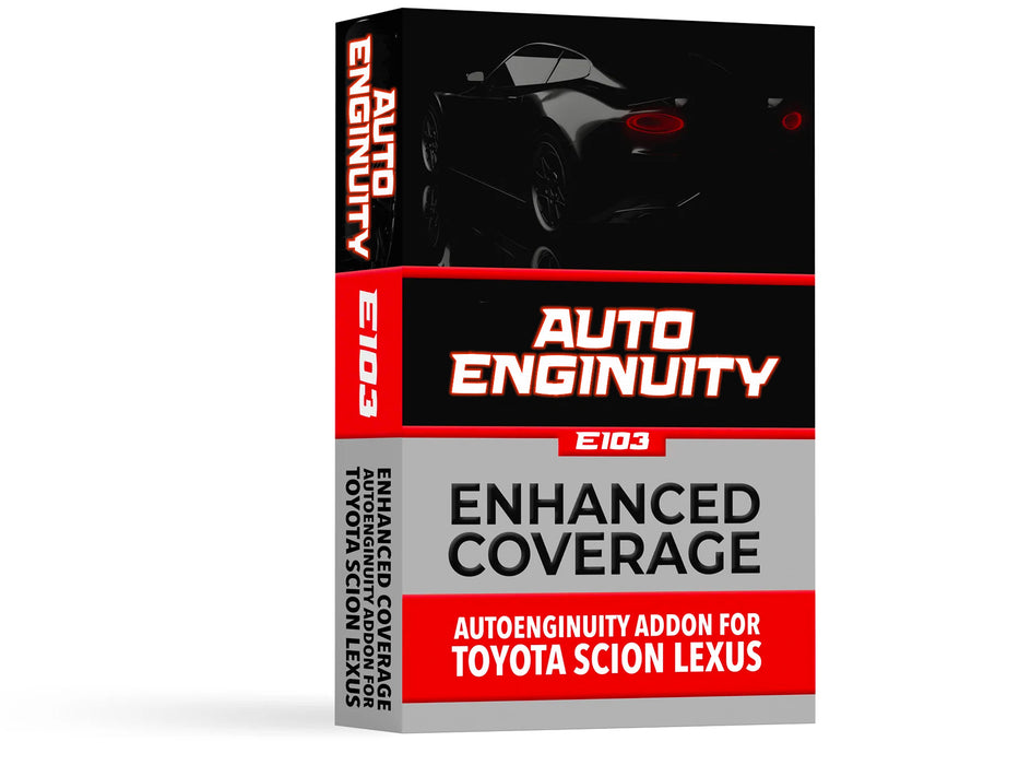 AutoEnginuity Addon: Toyota/Scion/Lexus Enhanced Coverage