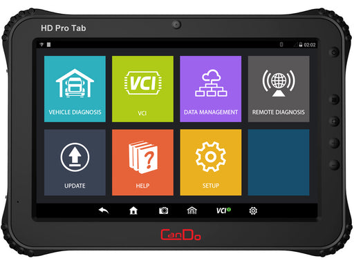 CanDo HD Pro Tab Tablet Truck Diagnostic System