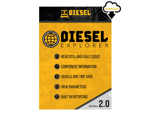 Diesel Explorer - Perform Regens, Clear Fault Codes, Run Health Reports & More