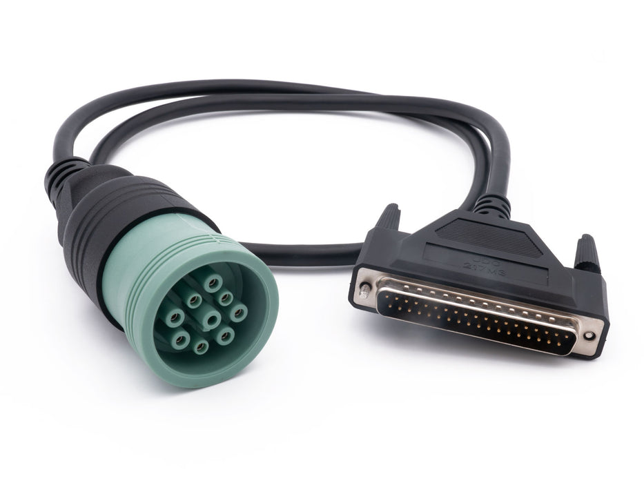 Cojali Deutsch 9 Pin 1939 Type 2 Green Cable for Jaltest