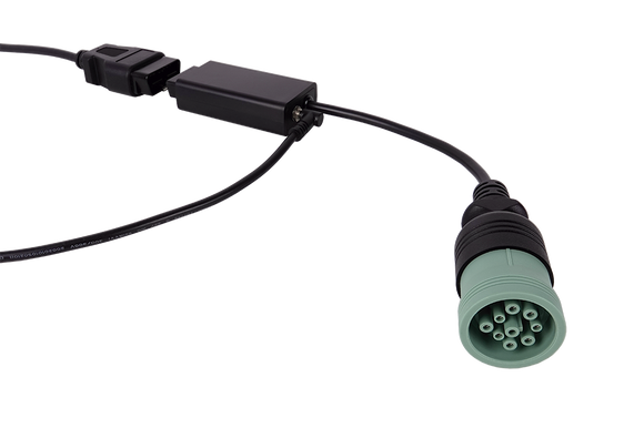 Cojali Round 9 Pin Liebherr Cable for Jaltest