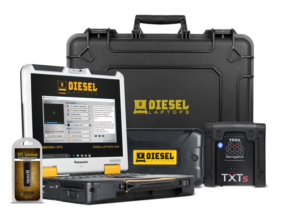 TEXA Truck and OHW Diagnostic Rental Kit