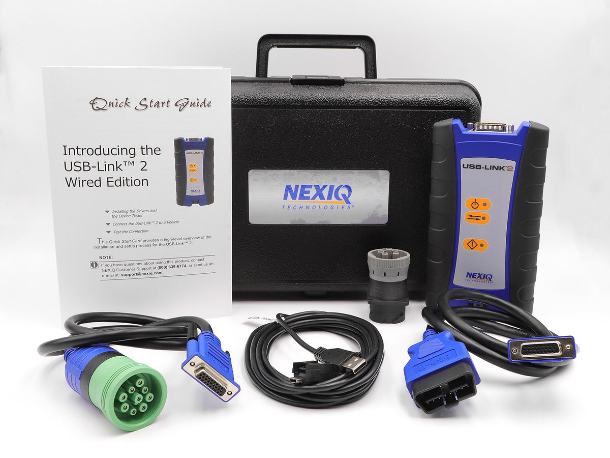 Nexiq USB Link 2 Wired Edition with Diagnostic Software and Repair