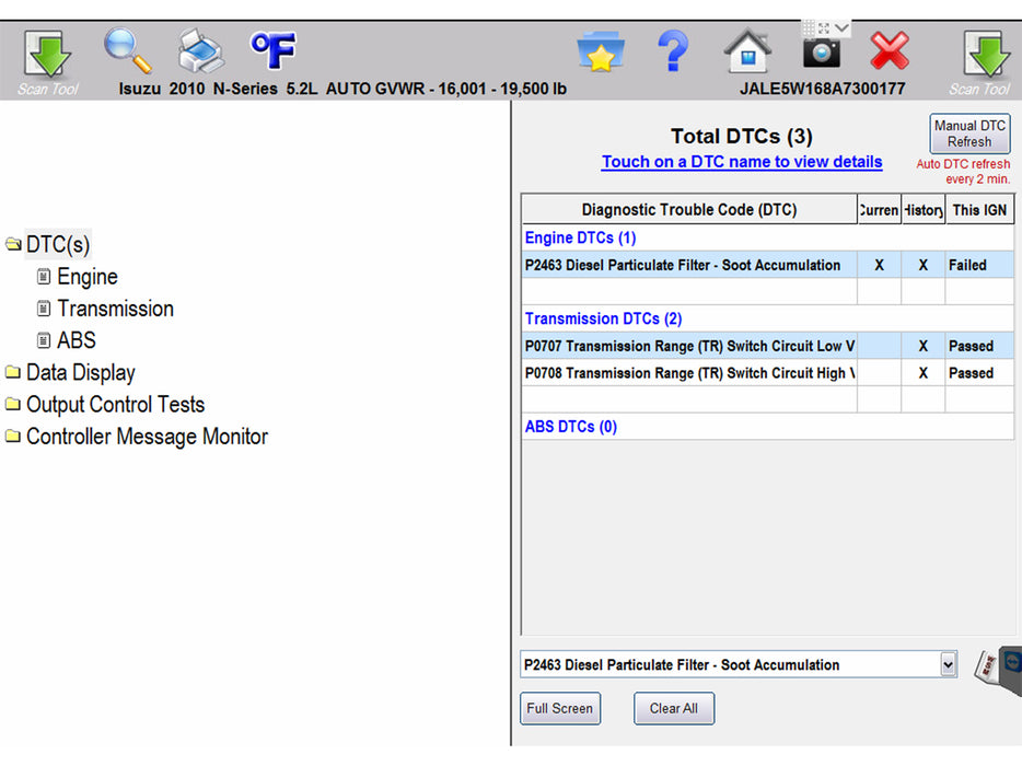 Isuzu IDSS Diagnostic Software