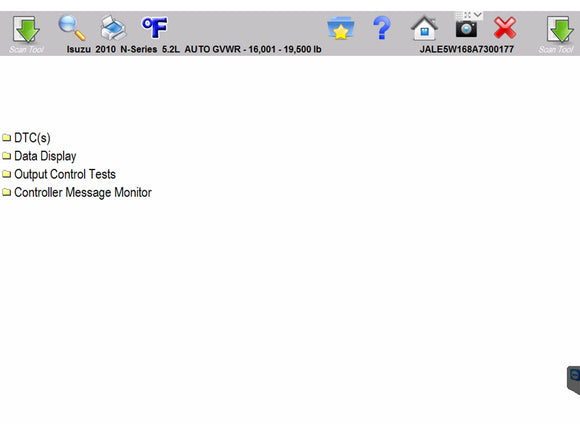 Isuzu IDSS Diagnostic Software