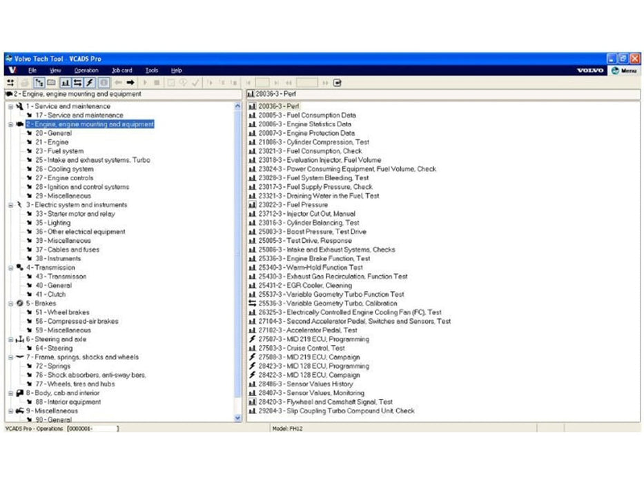 Premium Tech Tool (Volvo & Mack) PRO PTT Diagnostic Software