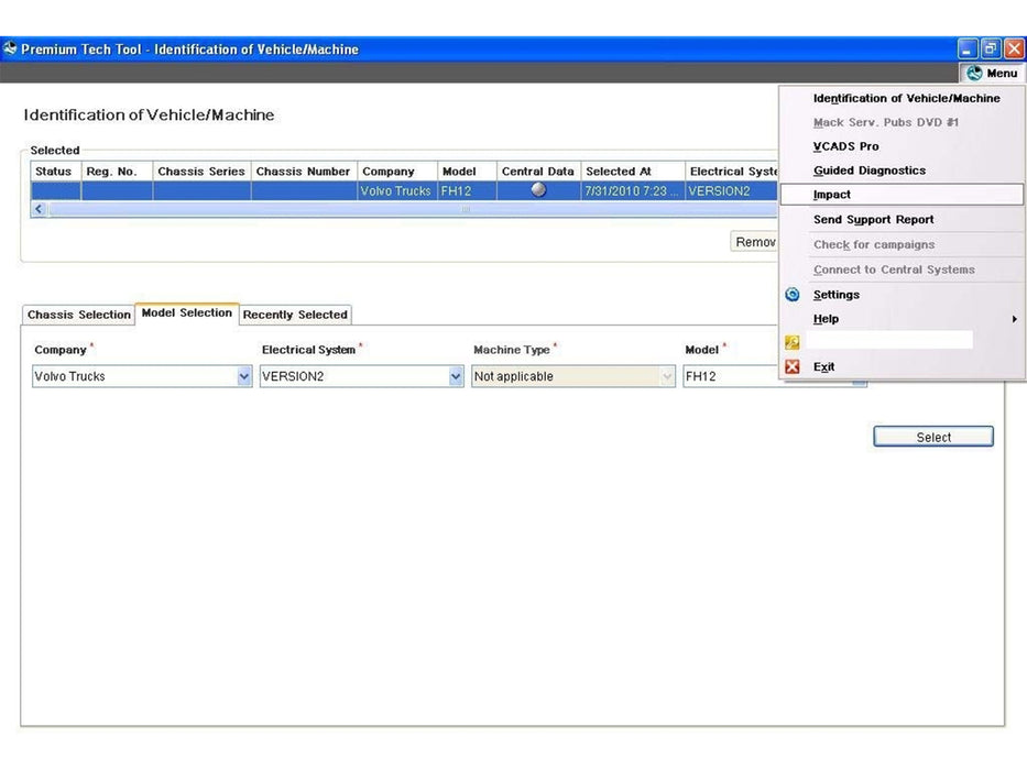 Premium Tech Tool (MACK) PTT Diagnostic Software